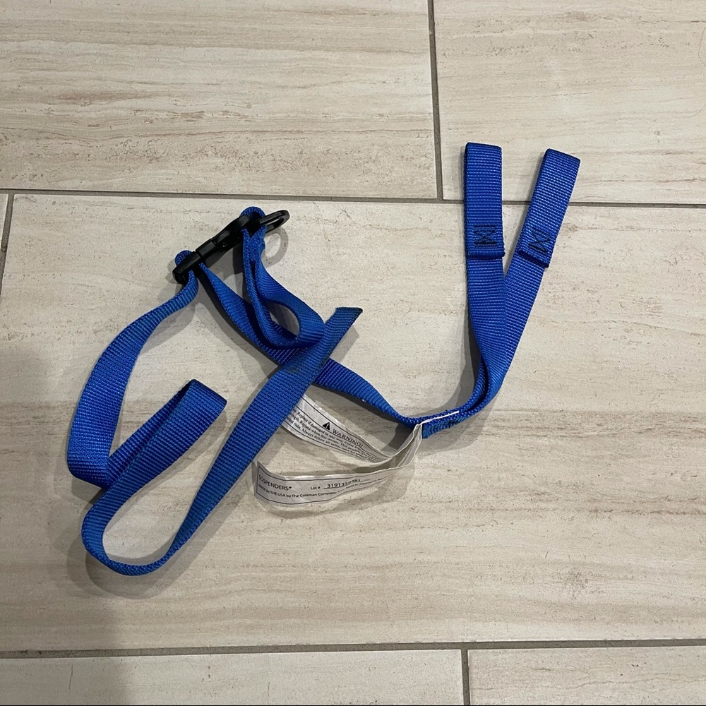 Sospenders crotch strap for life jacket